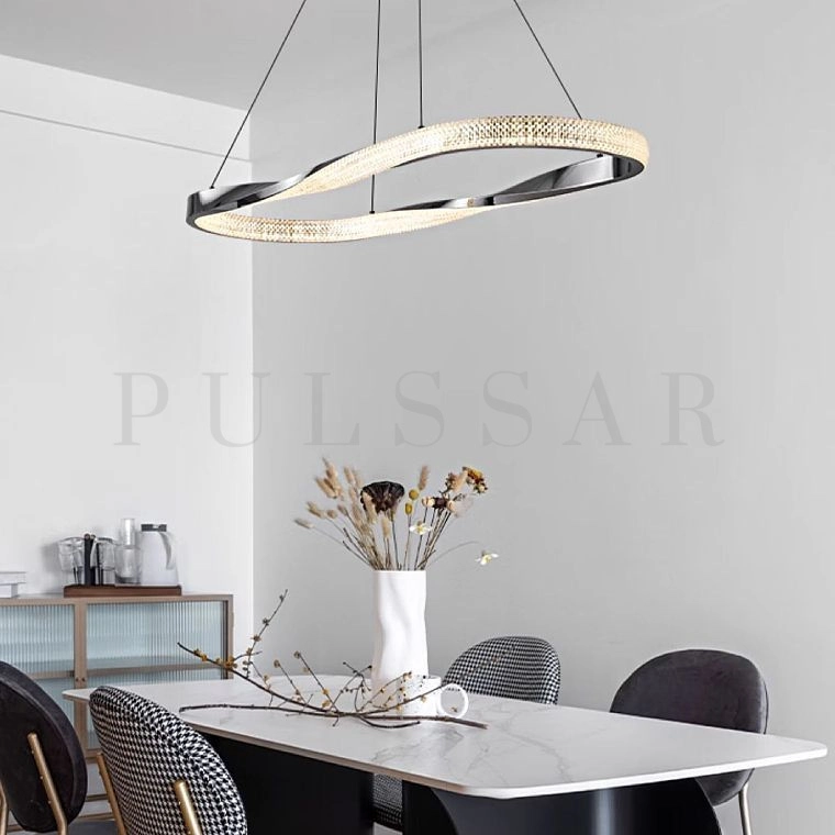 Реечная люстра OBERTON LONG