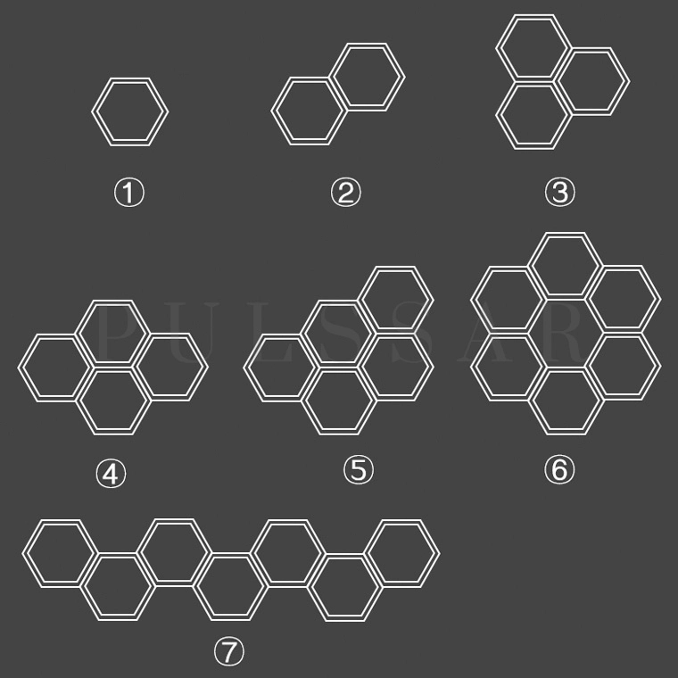 Кольцевая люстра SIXTY
