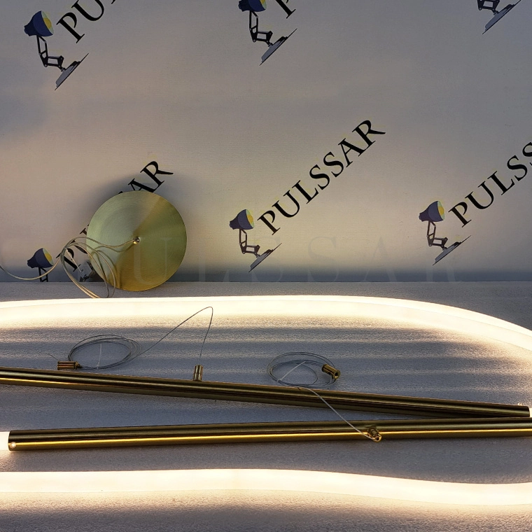 Реечная люстра GLORIFY LONG