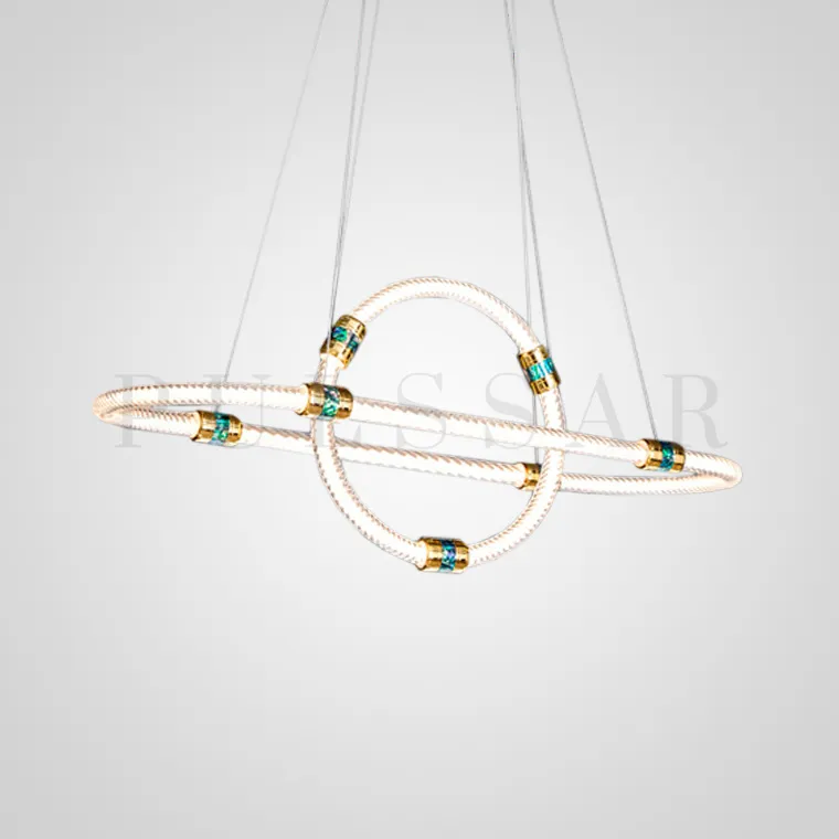 Реечная люстра MEBIUS LONG