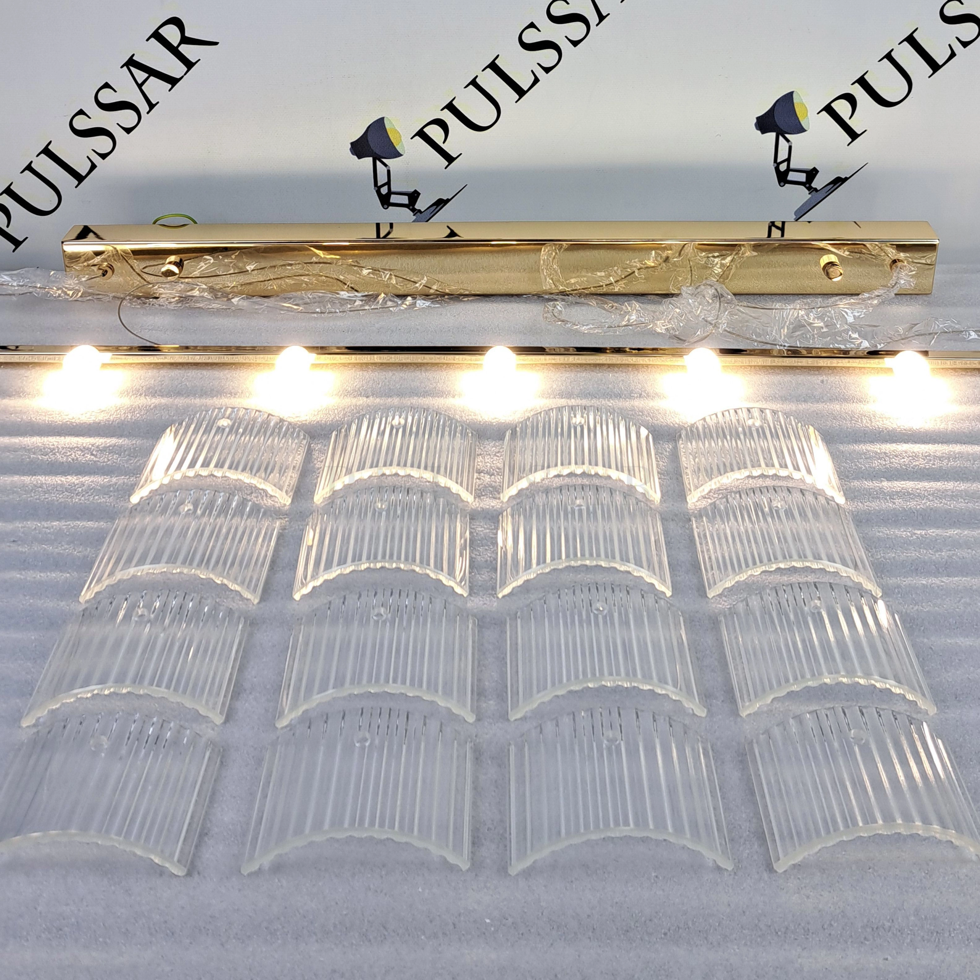 Реечная люстра NICOLETTA LONG