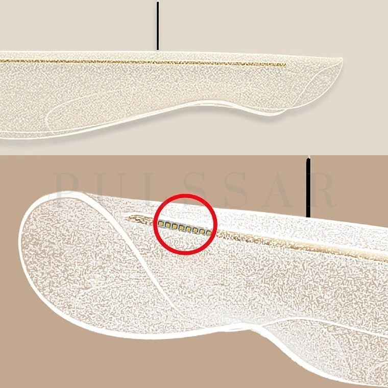 Реечная люстра ELISIR B