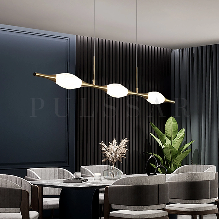 Реечная люстра FAME B LONG