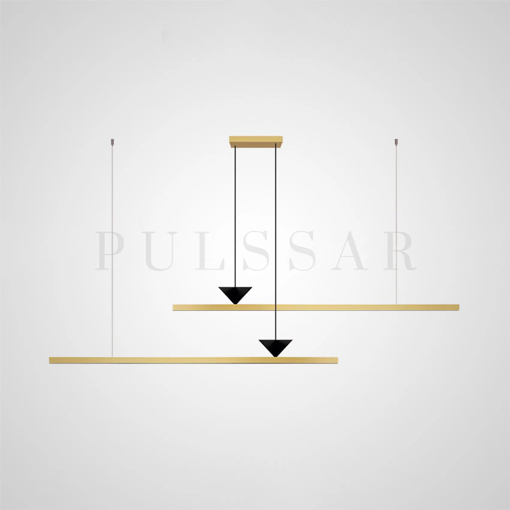 Реечная люстра MIRELL DUO