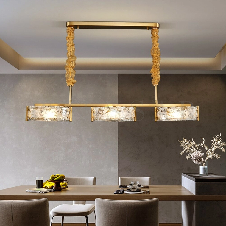 Реечная люстра ALDORA LONG