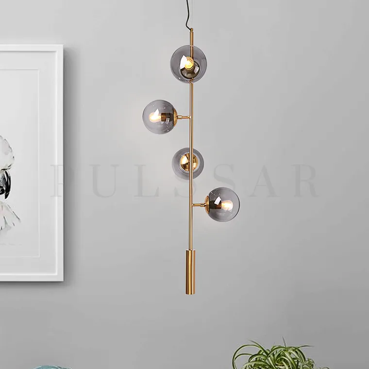 Реечная люстра HAGGE