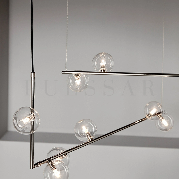 Реечная люстра LINDA LONG