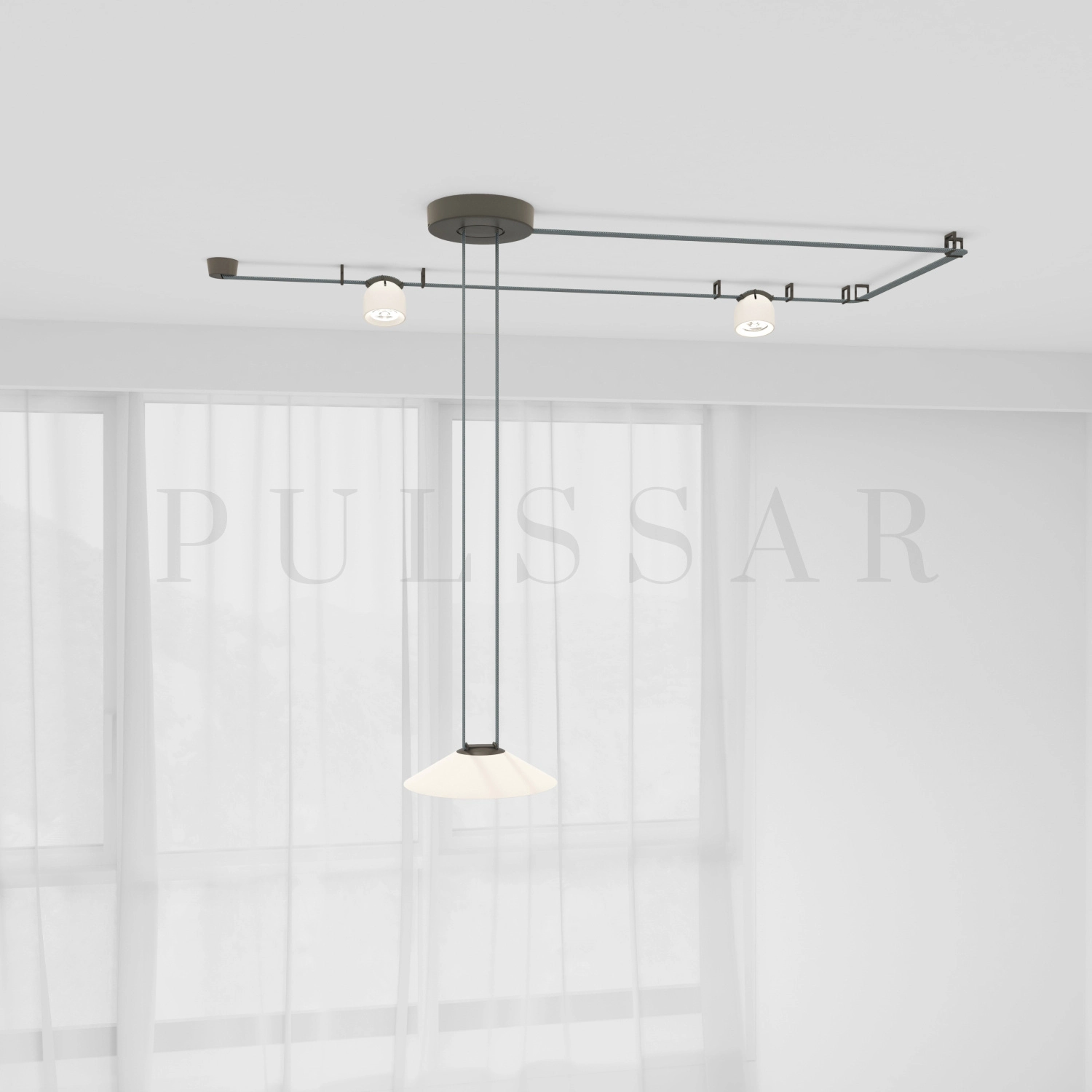 Комплект ременной трековой системы Belty DK55SET02-02-DB