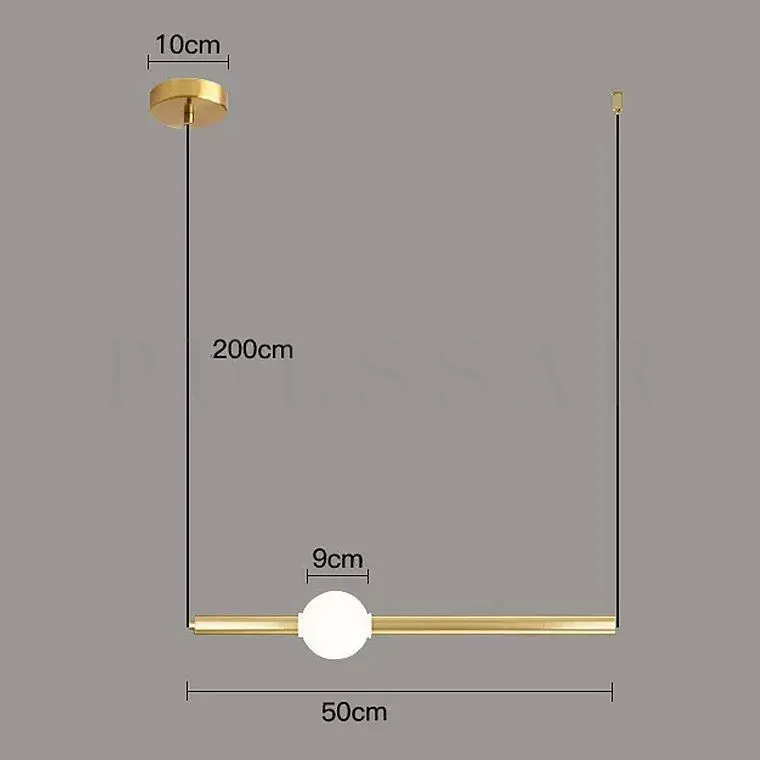 Подвесной светильник WAND HRZ