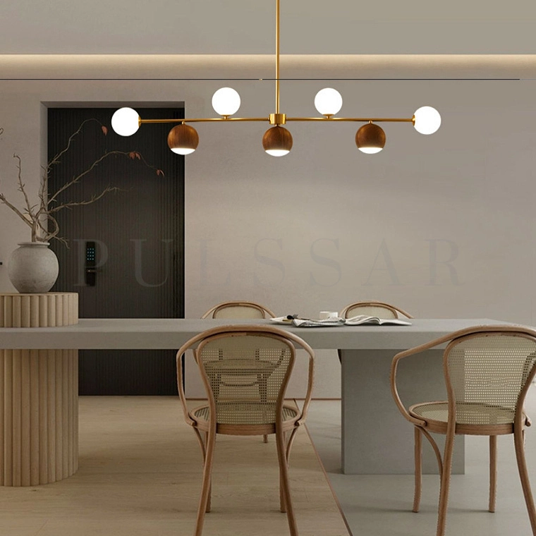 Реечная люстра HUSH LONG