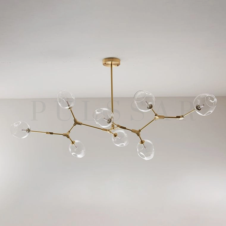 Подвесная люстра ADEL BRASS