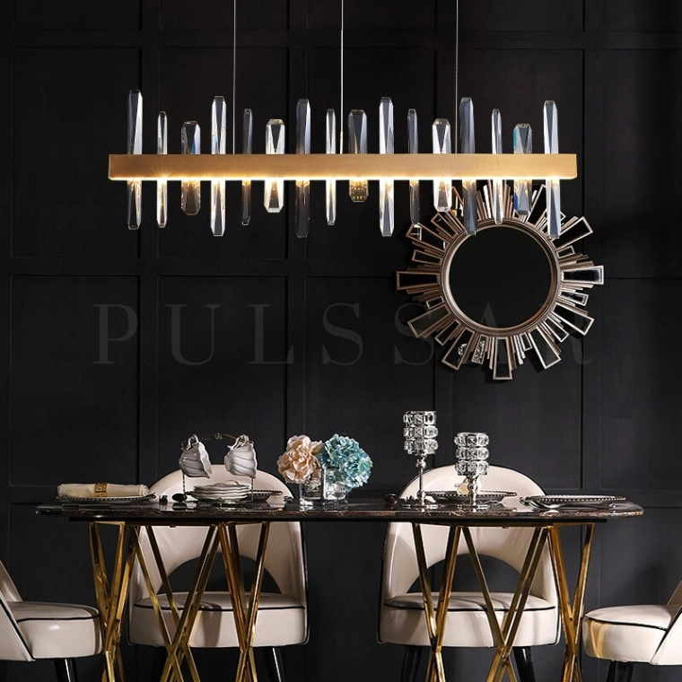 Реечная люстра CAROLA LONG