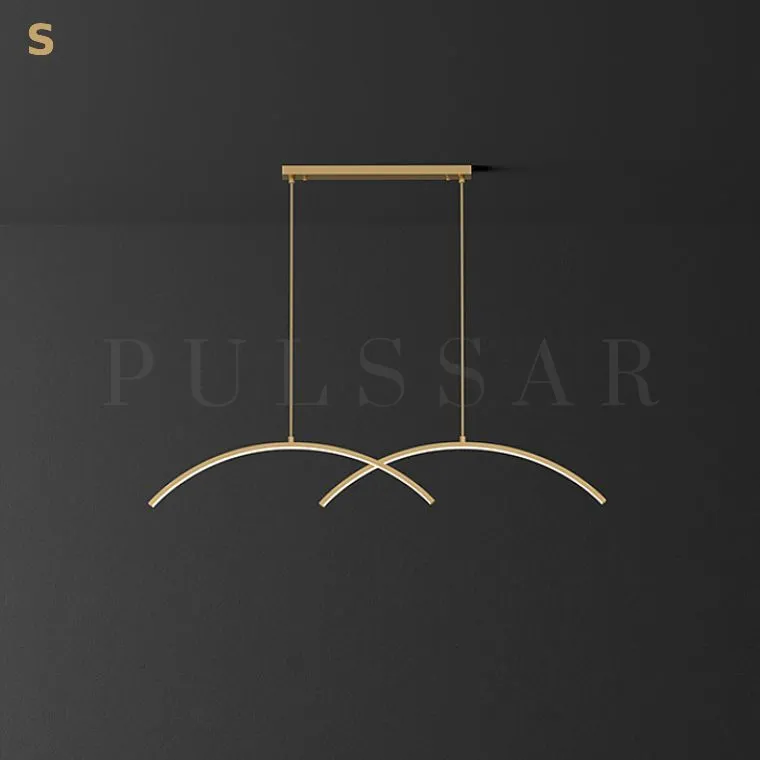 Реечная люстра SIDSEL