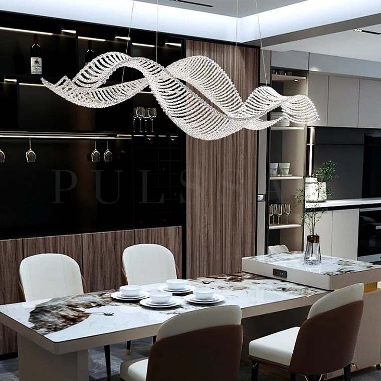 Реечная люстра MASSIMO