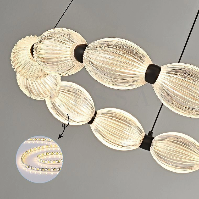 Кольцевая люстра CARA ELLIPSE RING