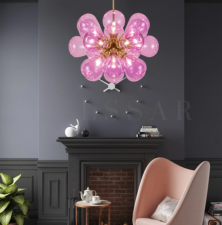 Подвесная люстра GRAPE BLUE