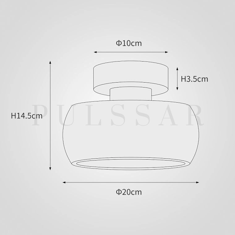 Потолочный светильник OCULOS ONE CH