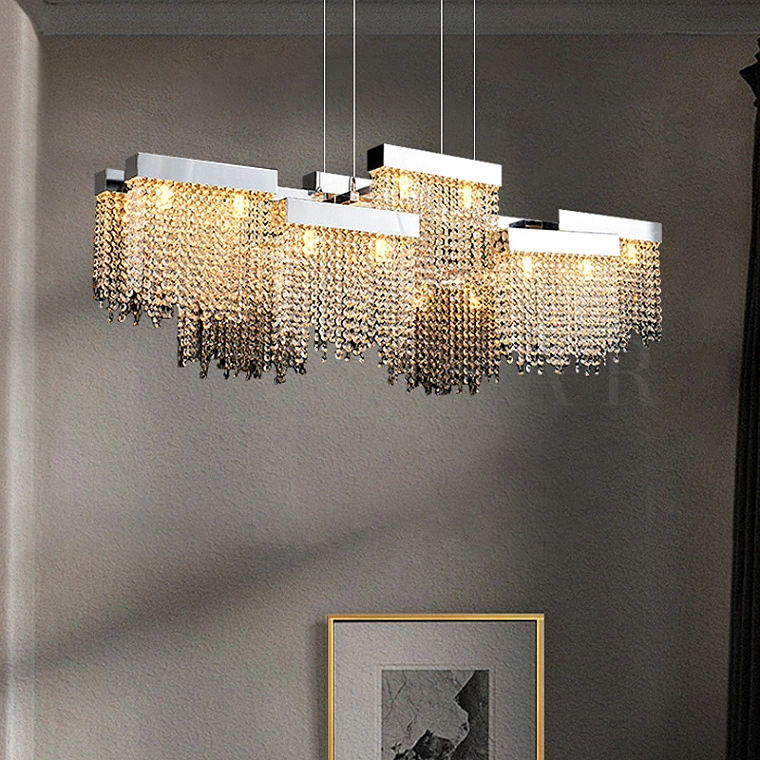 Реечная люстра RUSSEL