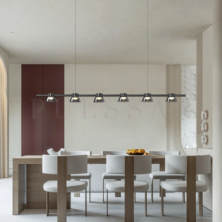 Реечная люстра HILDFRID L