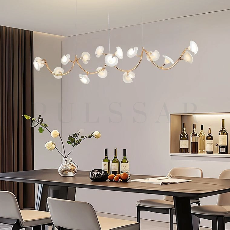 Реечная люстра JULY TURN LONG