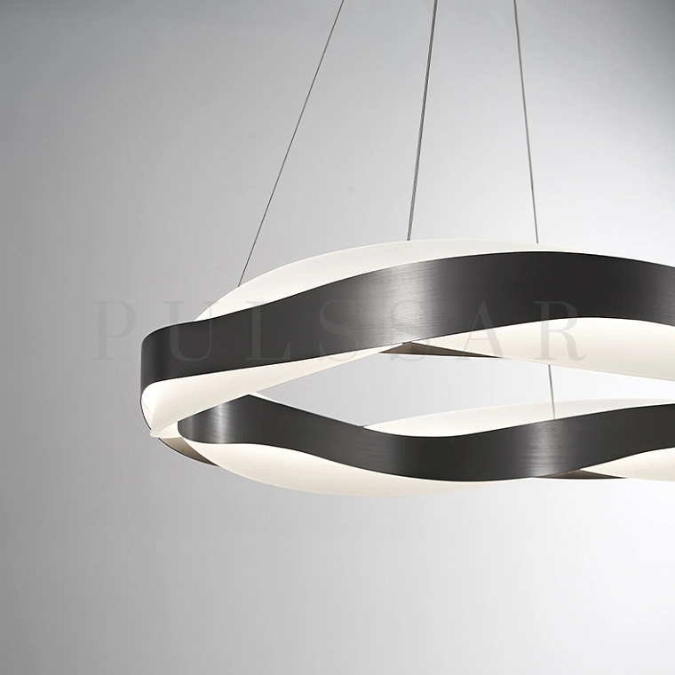 Кольцевая люстра MALIKA BLACK