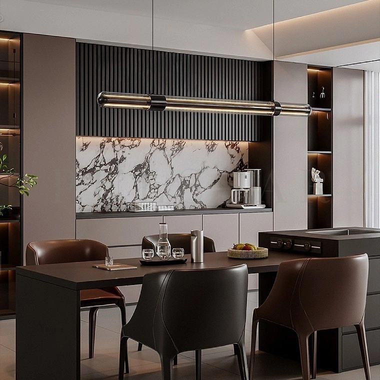 Реечная люстра FIAMMETTA FLY