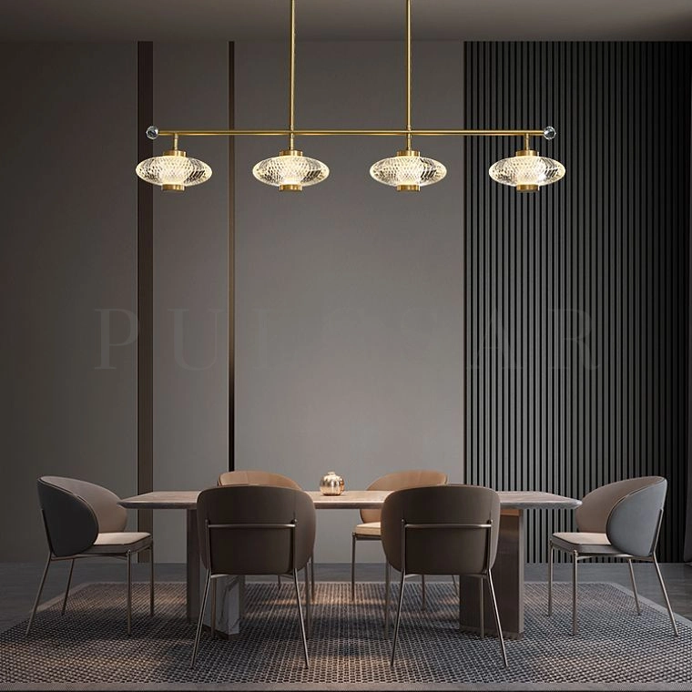 Реечная люстра NICOL LONG