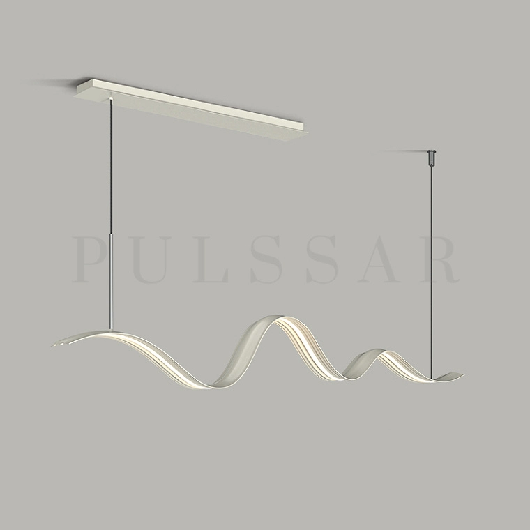 Реечная люстра WAVY