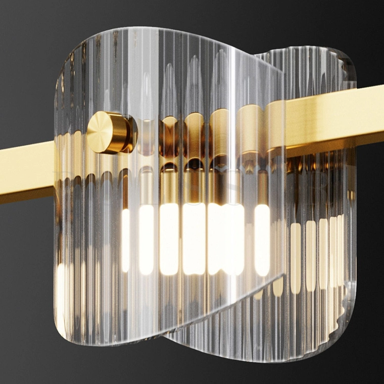 Реечная люстра NICOLETTA D LONG