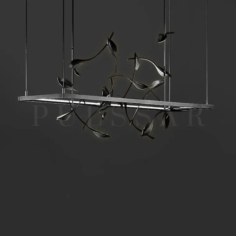 Реечная люстра ALLURE