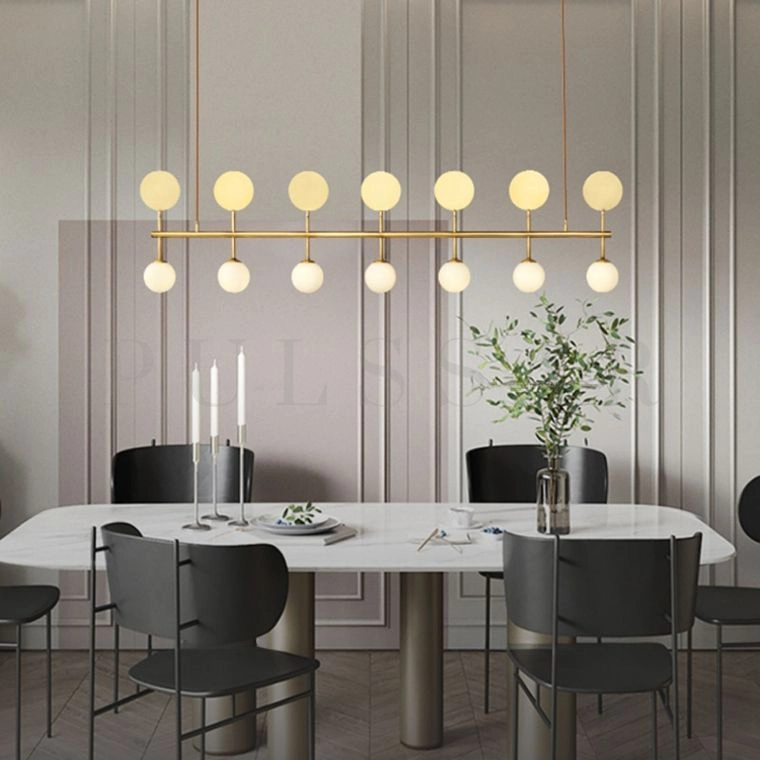 Реечная люстра SANTA LONG