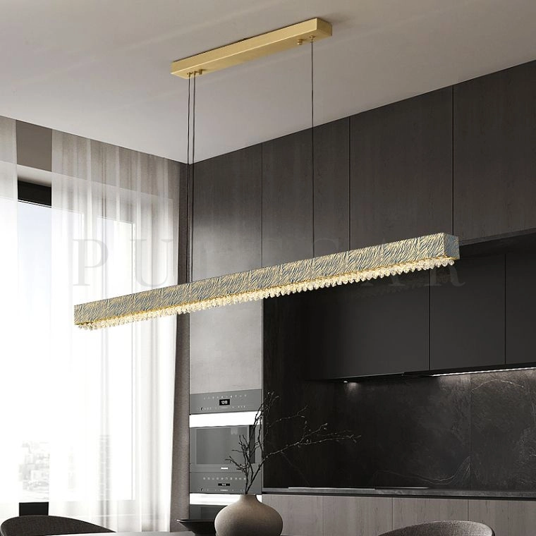 Реечная люстра TIGER LONG