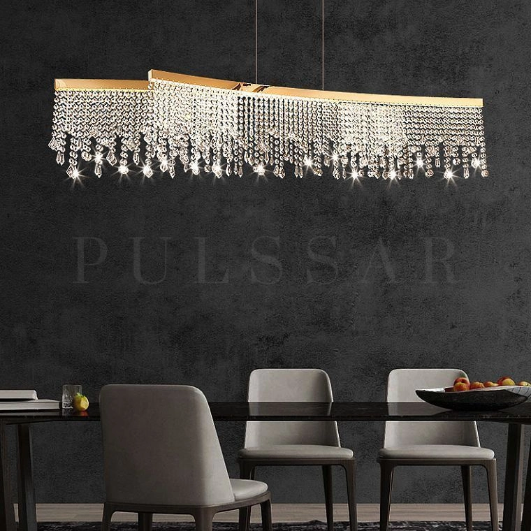 Реечная люстра CASSANDRA LONG