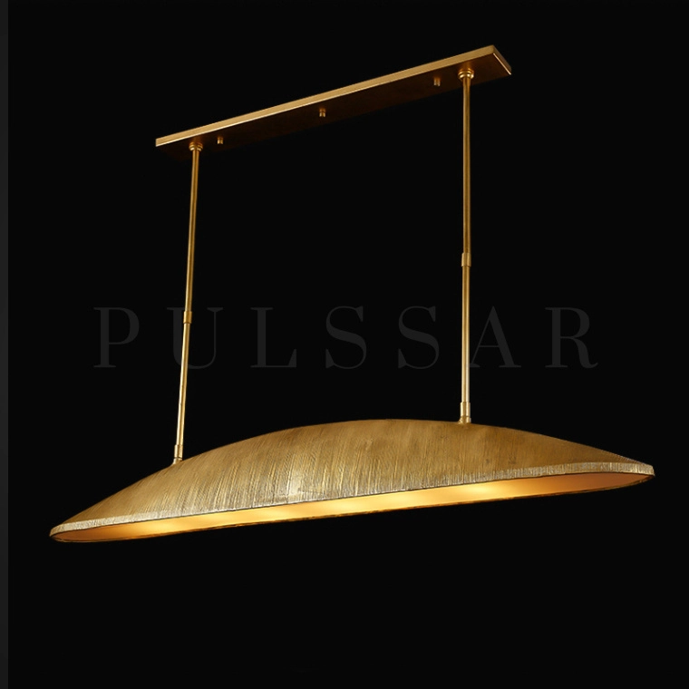 Реечная люстра GLADE CH