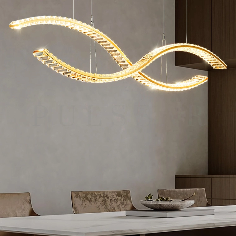 Реечная люстра BERTOLDA X LONG