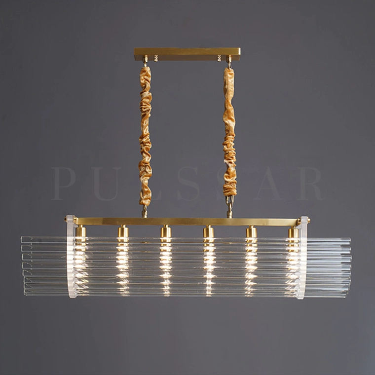 Реечная люстра TARIS