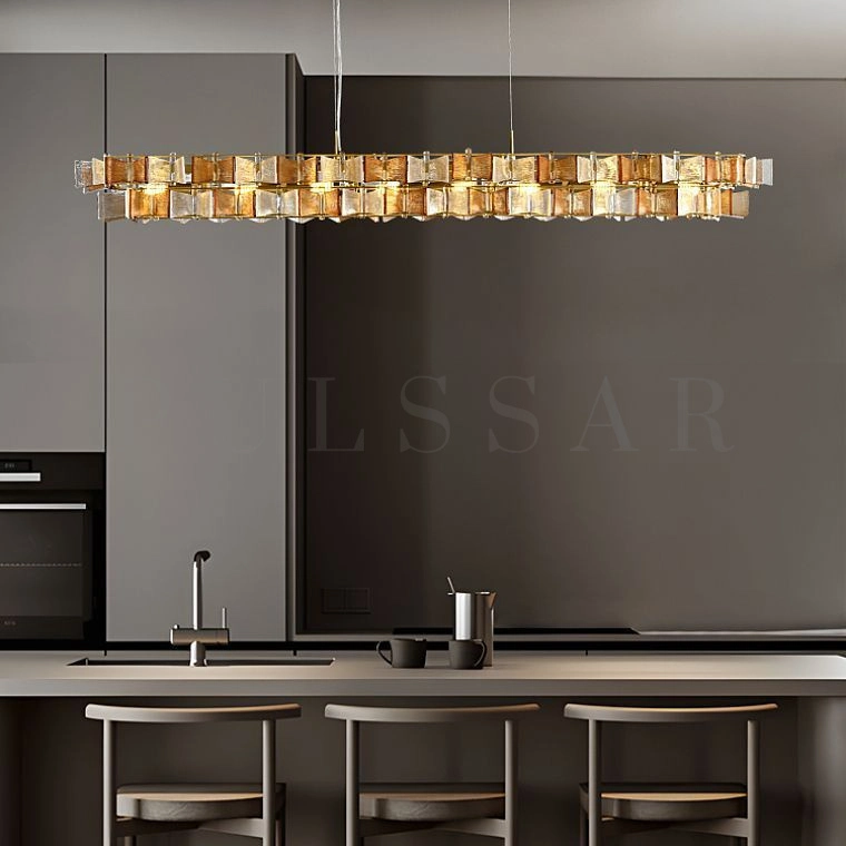 Реечная люстра DEXTER LONG