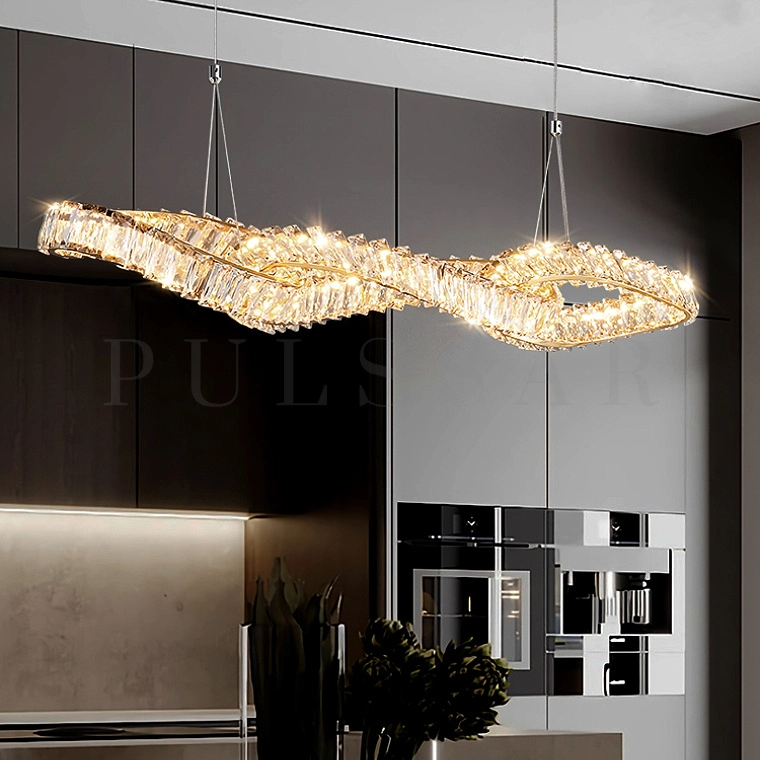 Реечная люстра BERTOLDA D LONG