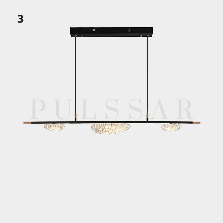 Реечная люстра EVIAN LONG