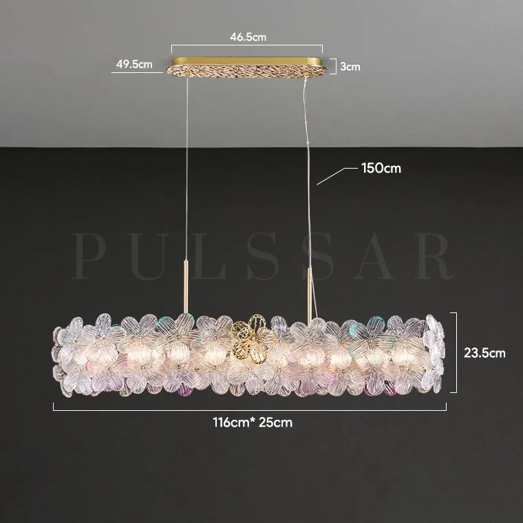 Реечная люстра TOTTI B LONG