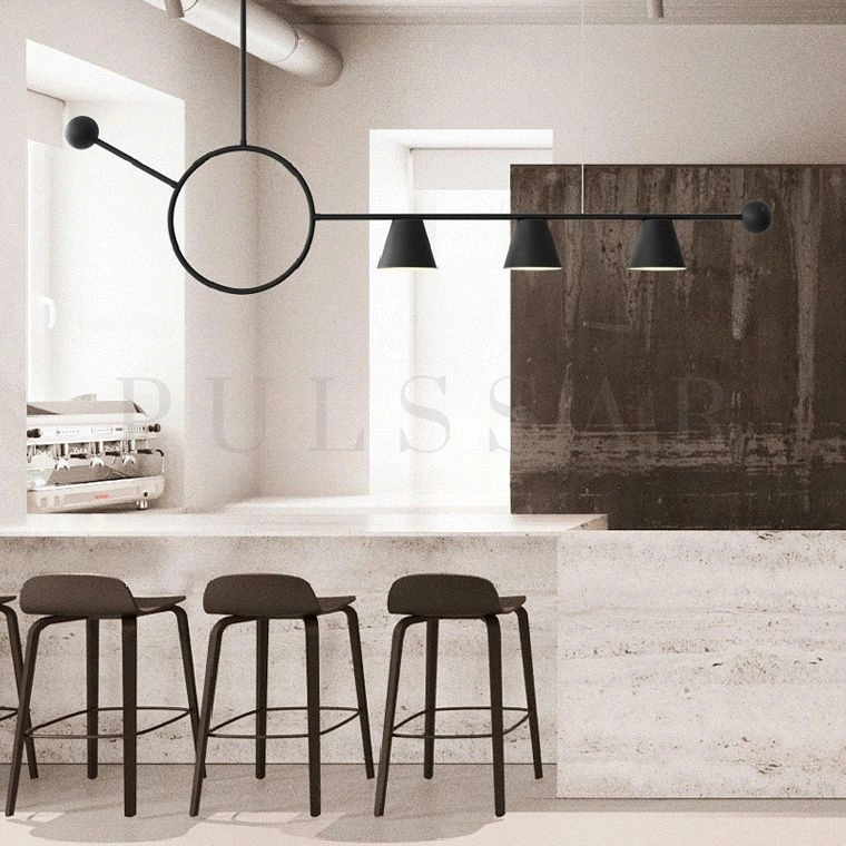 Реечная люстра HEDVIG