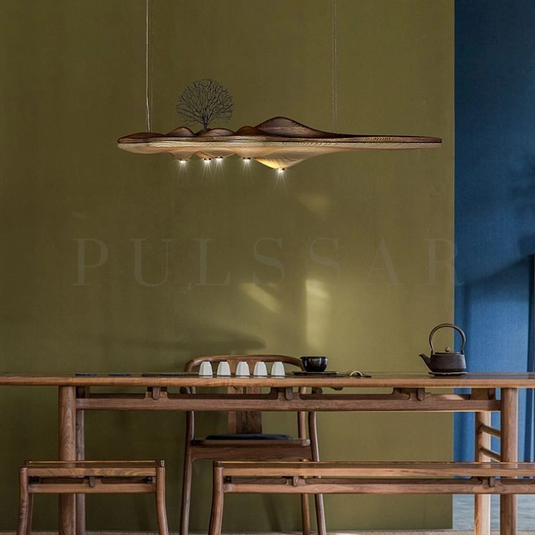 Реечная люстра HILLS