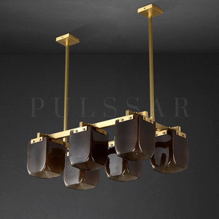 Реечная люстра VELVET LONG