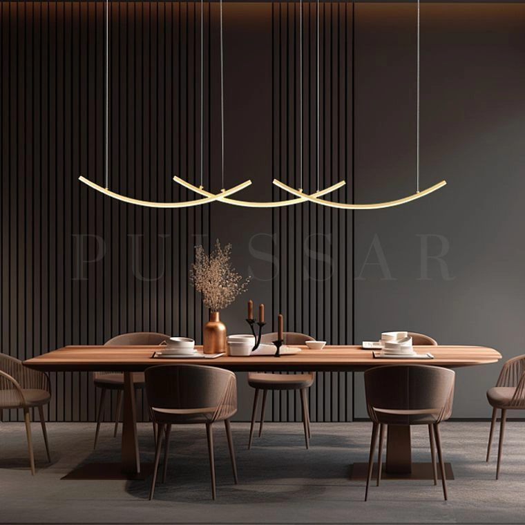 Реечная люстра SINTEX LONG