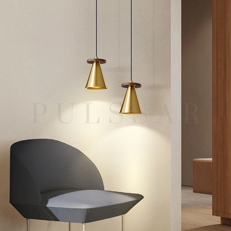 Подвесной светильник PIET CONE WOOD