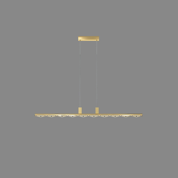 Реечная люстра CARIA LONG