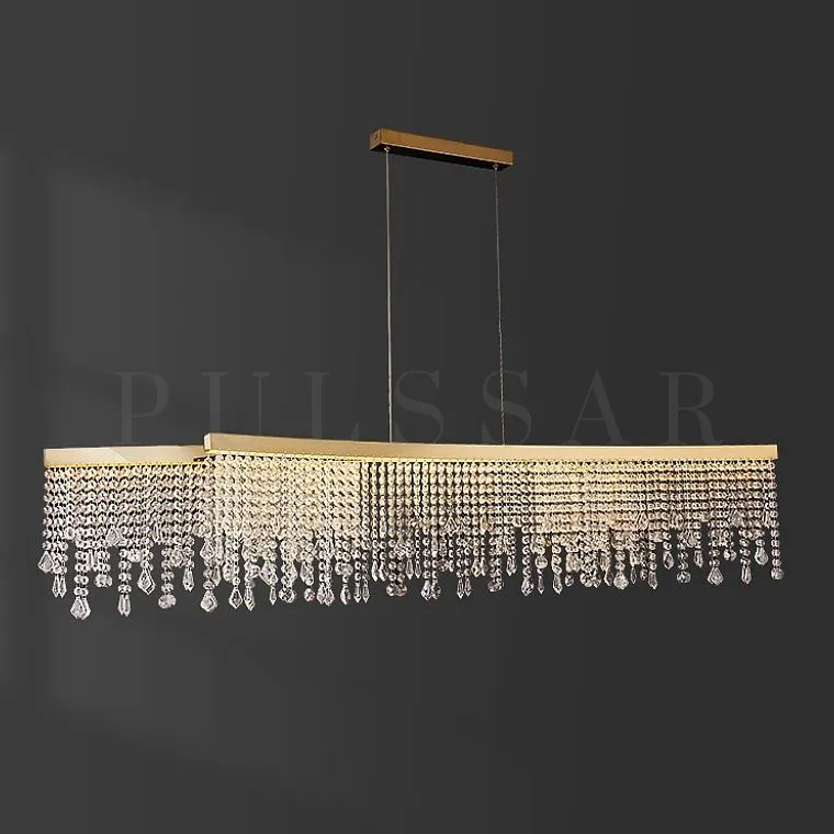 Реечная люстра CASSANDRA LONG