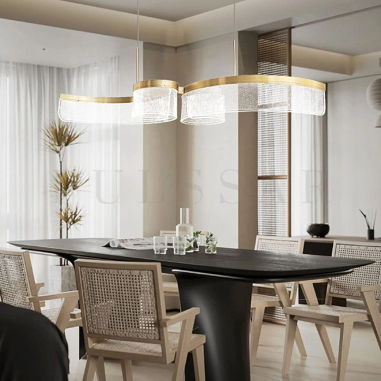 Реечная люстра SCENE TWIN