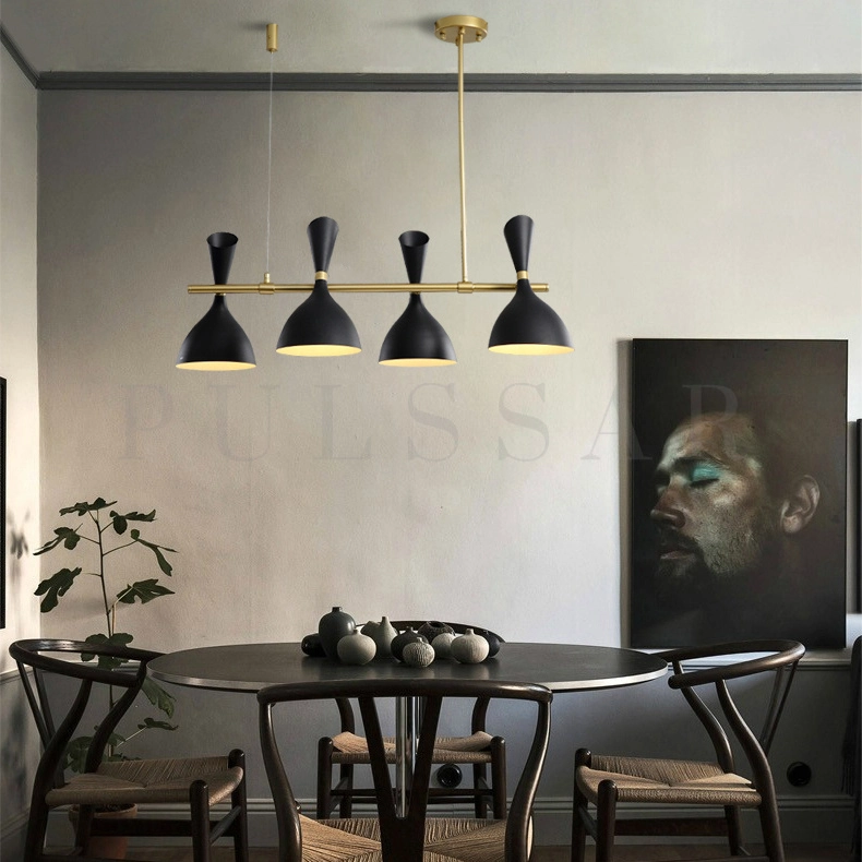 Реечная люстра TRUMPET LINE