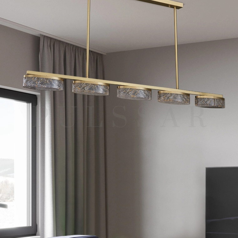 Реечная люстра NELIUS LONG